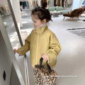 Fashionable Rabbit Fur Jacket Children'S Clothing